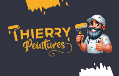 Thierry Peintures Logo et véhicule